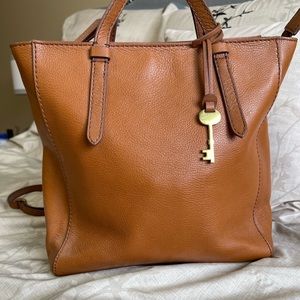 Fossil Camilla Backpack in Light Brown